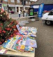 Rotary Saturday Morning Book Selling Service in Place Villerest, Storrington 